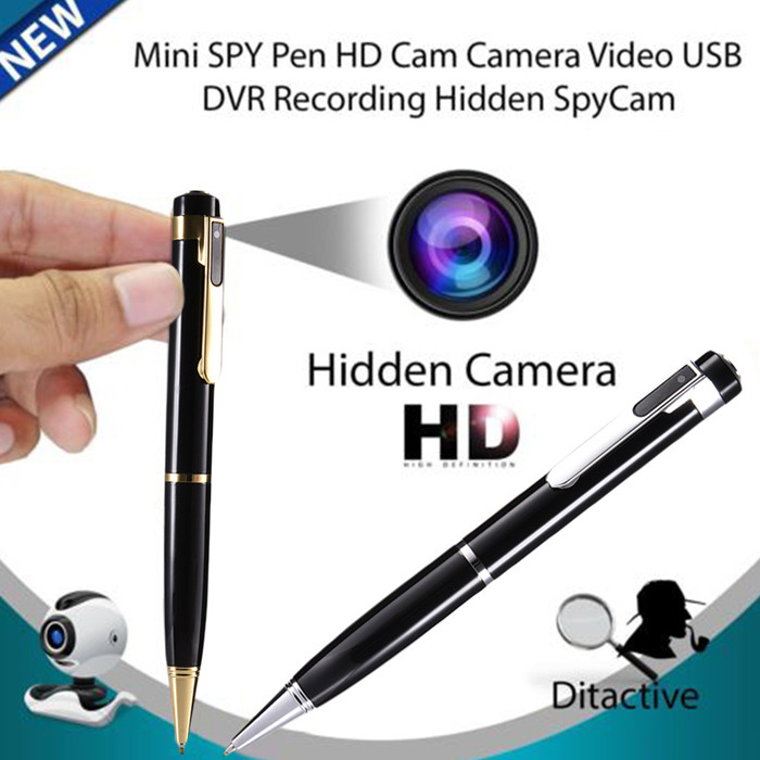 P26 HD 1080P HD Hidden Covert Camera Video Recording pen Gold/silver