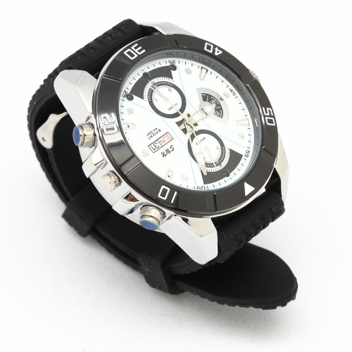 CW-720B HD 20P Automatic IR Night Vision Spy Watch Camera DVR with 500MA Battery and TF card slot
