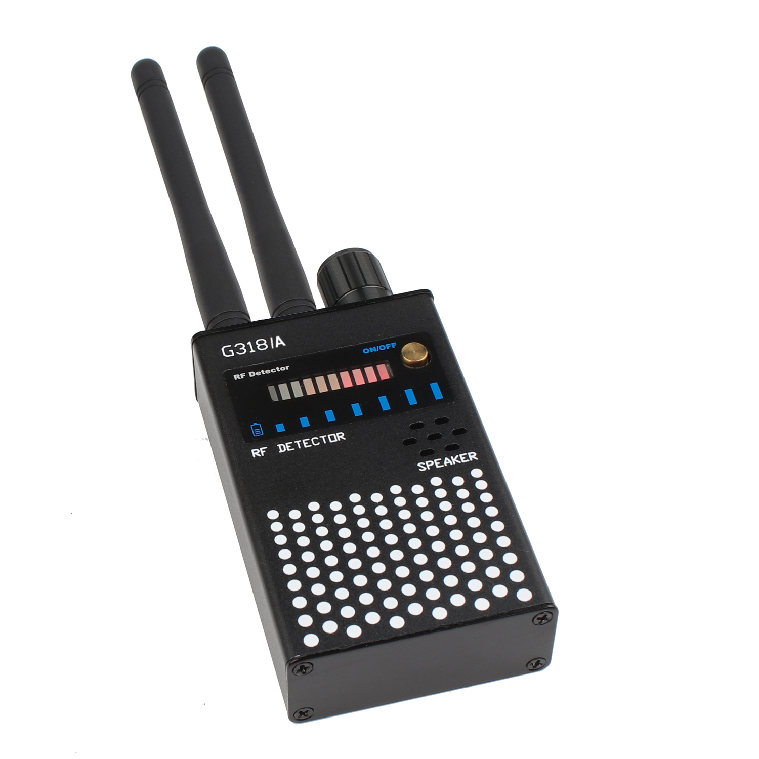 G318A Anti Spy RF Signal Wireless Bug Hidden Camera Detector GSM Listening GPS Tracker Finder