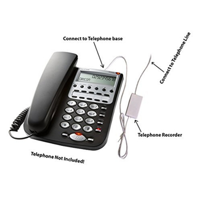 TELREC01-C Micro Telephone Recorder